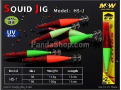 M&W Squid Jig(HS-1), F0822